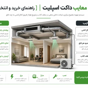 مزایا و معایب داکت اسپلیت [ راهنمای خرید و انتخاب ]