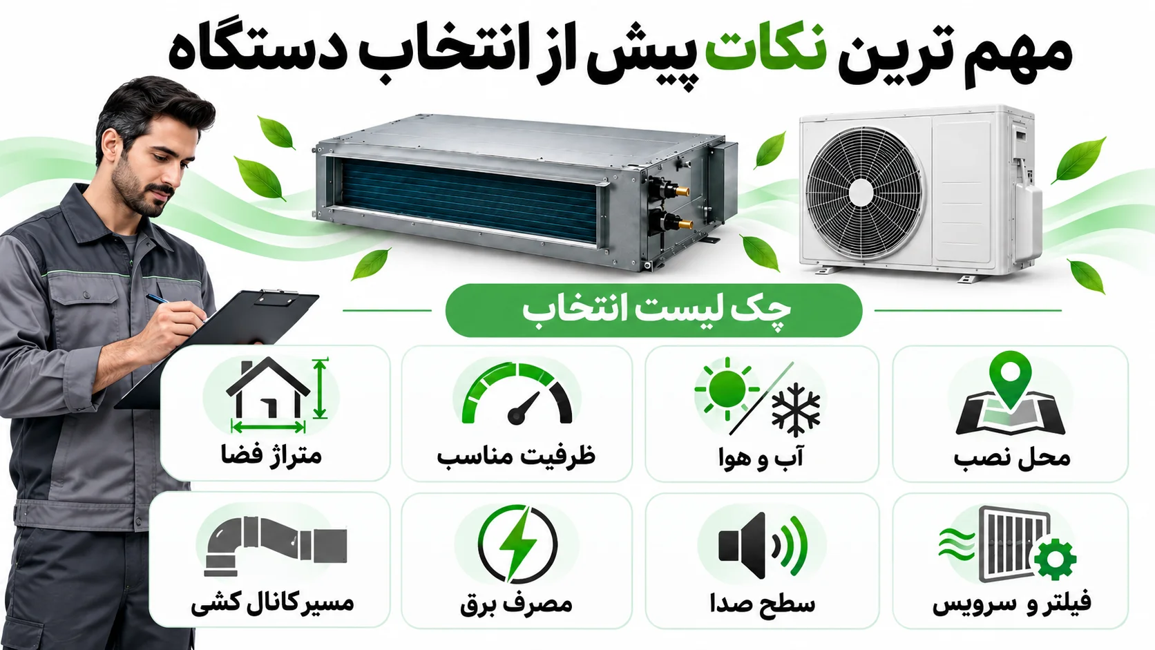 داکت اسپلیت مدیا اینورتر، استار و استار اینورتر چه تفاوتی دارند؟ 4 مهم ترین نکات پیش از انتخاب دستگاه